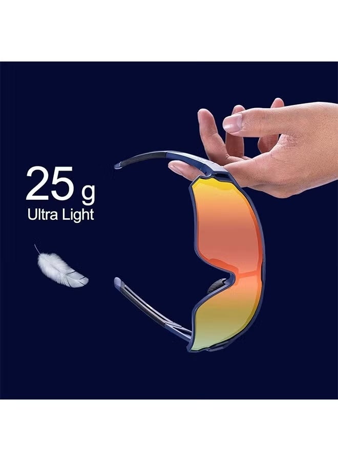 روكبروز نظارات شمسية ROCKBROS مستقطبة للحماية من الأشعة فوق البنفسجية للنساء والرجال لركوب الدراجات - Image 4